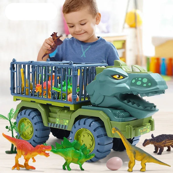 Carrinho Dinossauro Rex + Brindes