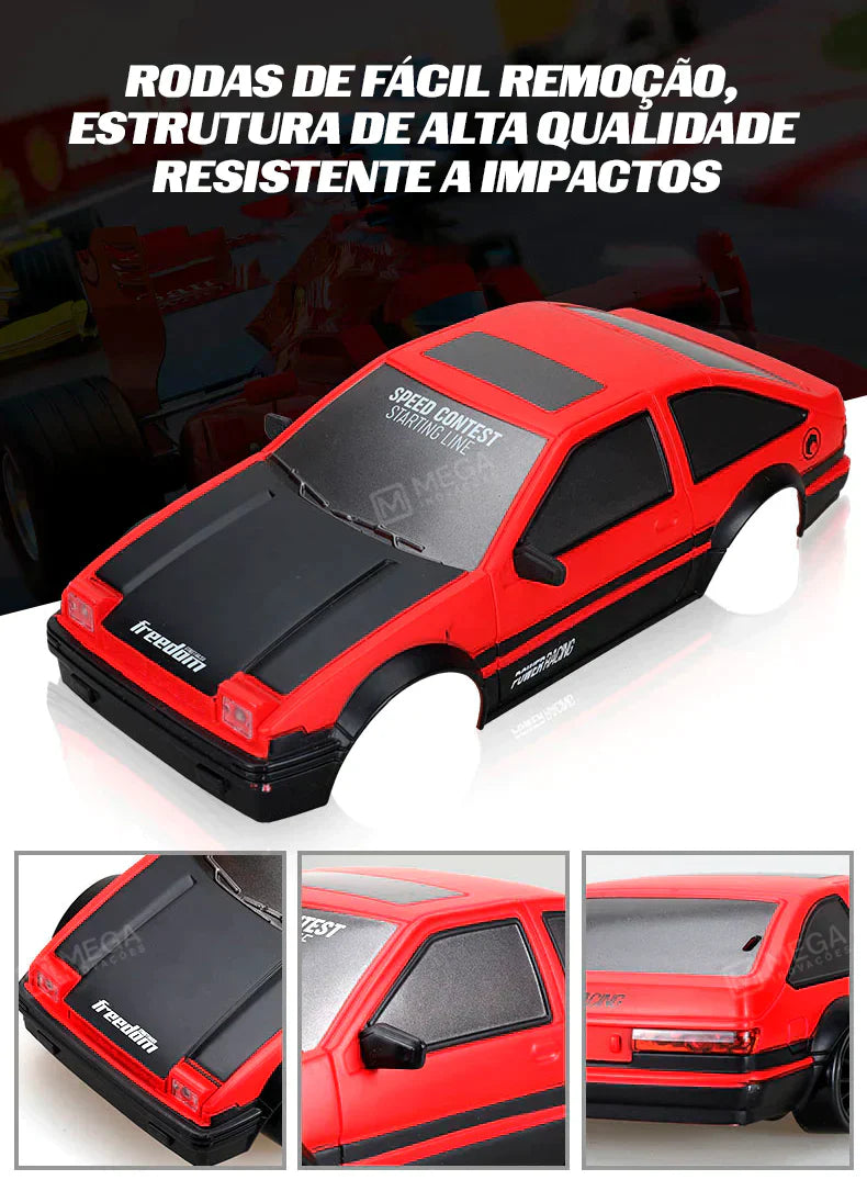 Carrinho de Drift de Controle Remoto - Drift Car