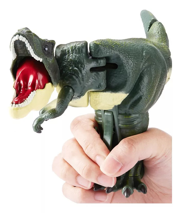 Brinquedo Dinossauro T-Rex ZaZa - Movimento Realista, Luz e Som