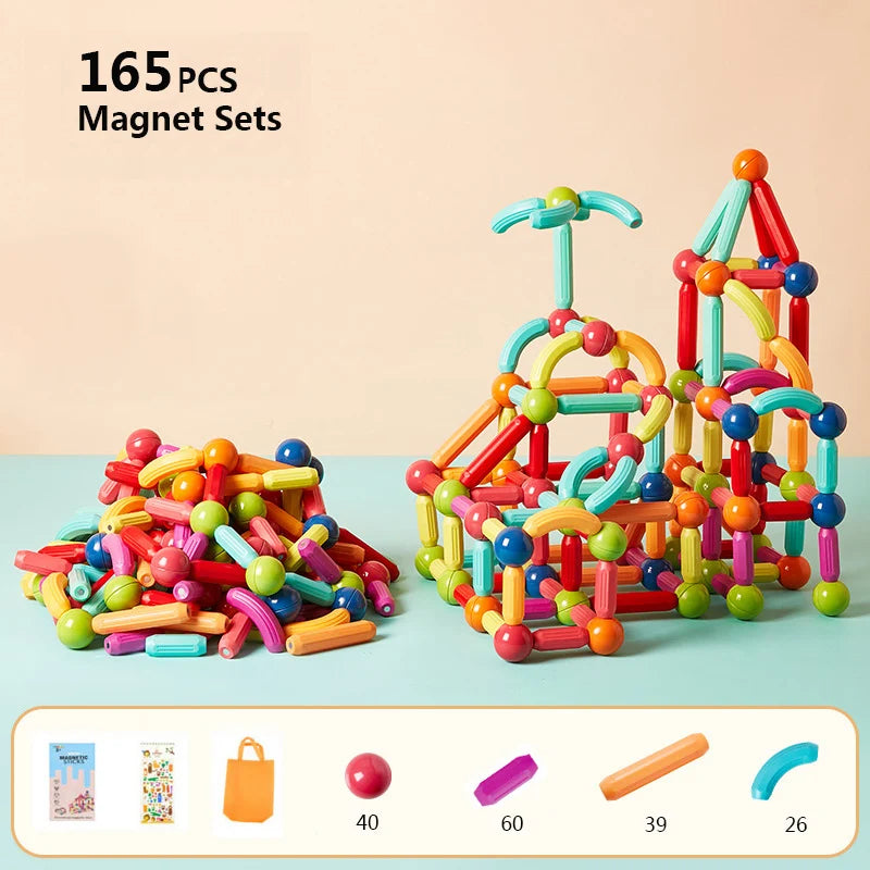 Blocos Magnéticos de Construção Montessori - Blocks Toy™