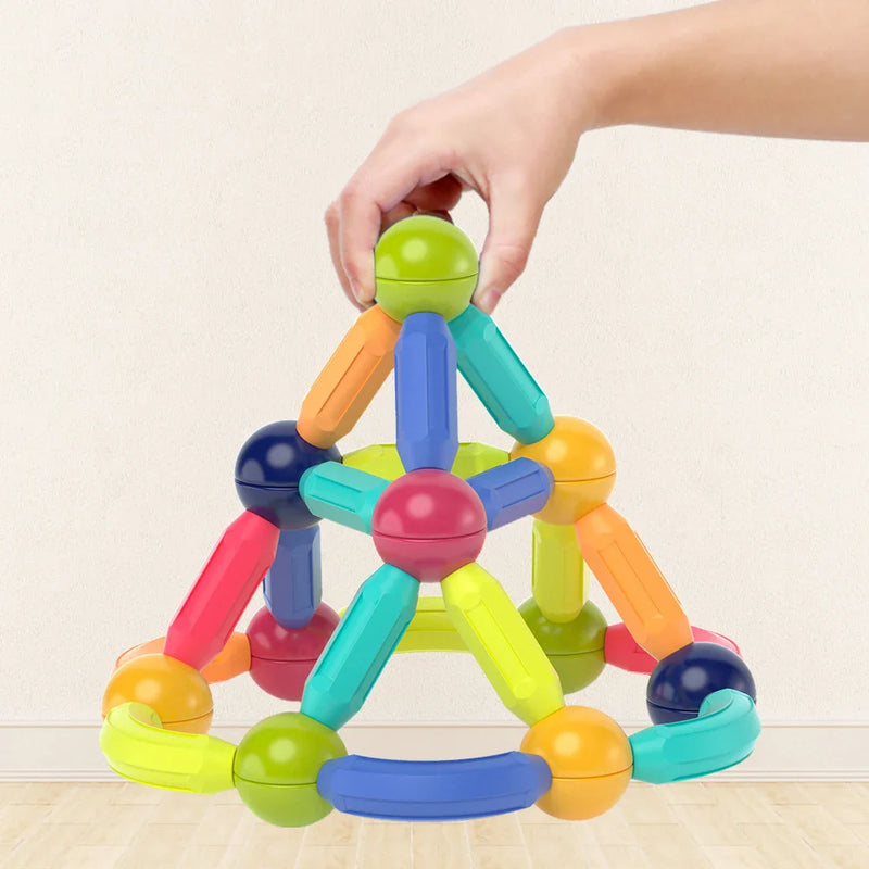 Blocos Magnéticos de Construção Montessori - Blocks Toy™